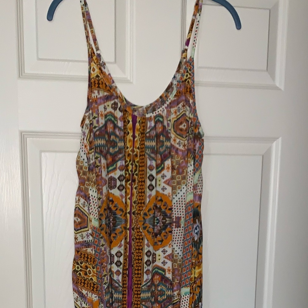 Tribal Print Maxi Dress